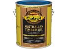 Cabot Australian Timber Oil Water Reducible Translucent Exterior Oil Finish Honey Teak, 1 Gal.