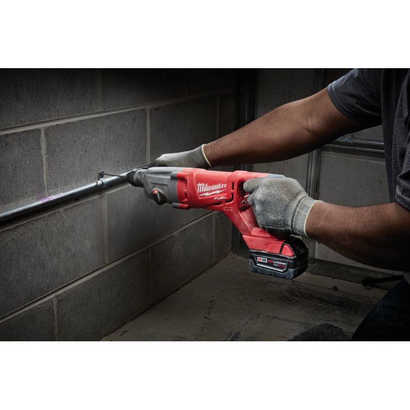 Milwaukee M18 FUEL Brushless SDS-Plus Cordless Rotary Hammer Drill - Tool Only