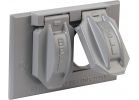 Bell Aluminum Weatherproof Outdoor Outlet Cover