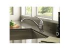 Moen Torrance Series 87485 Kitchen Faucet, 1.5 gpm, 4-Faucet Hole, Metal, Chrome Plated, Deck Mounting, Lever Handle