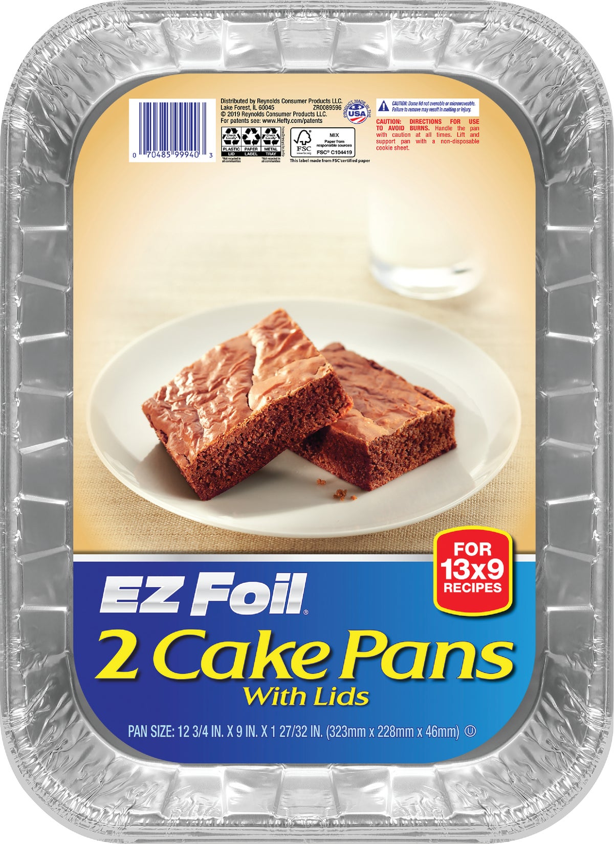 Buy Fancy Panz 2-In-1 Foil Pan Baking Carrier Navy