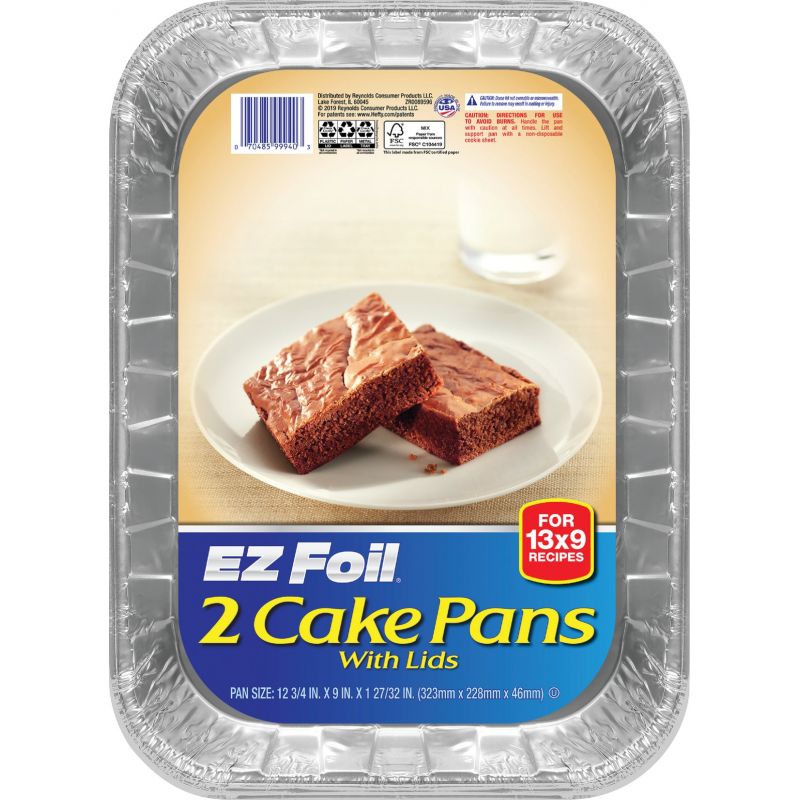 EZ Foil Covered Cake Pan (Pack of 9)
