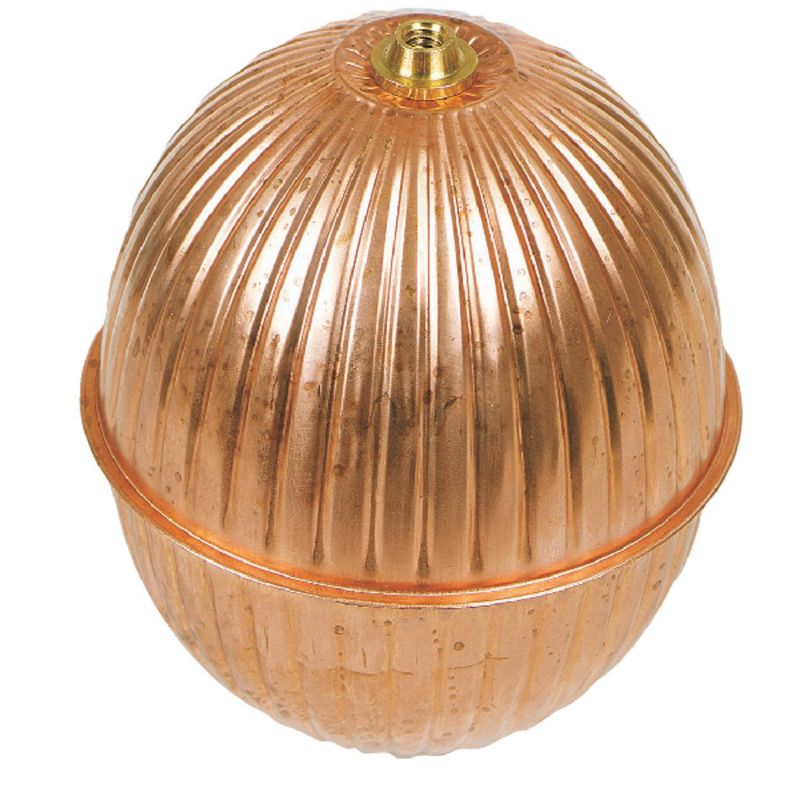 Jones Stephens Copper Tank Float Ball 4&#039;&#039; X 5&#039;&#039;