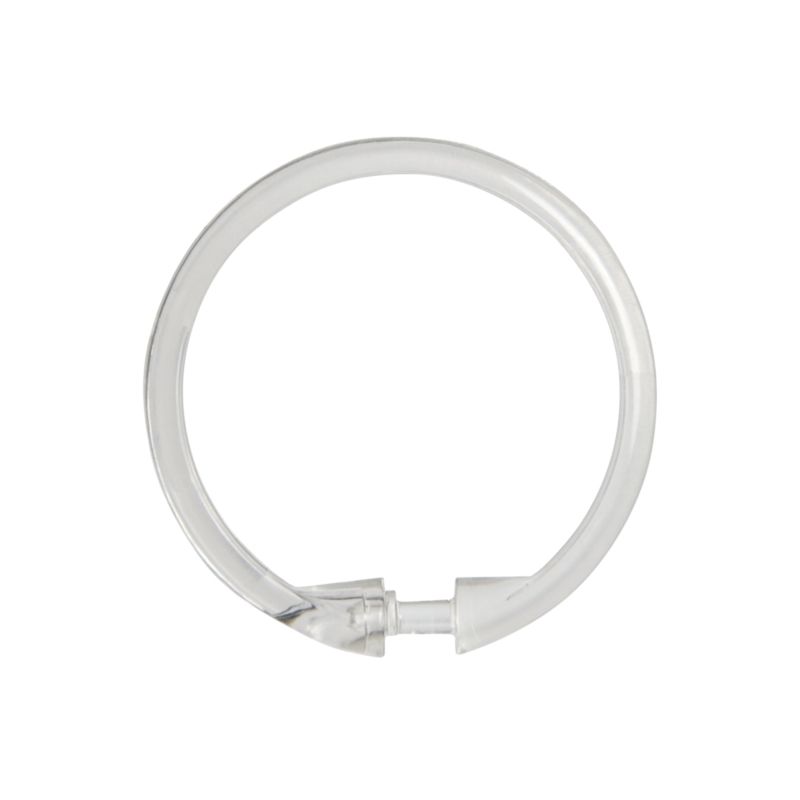 Master Lock KN61218 Shower Ring, Plastic Clear