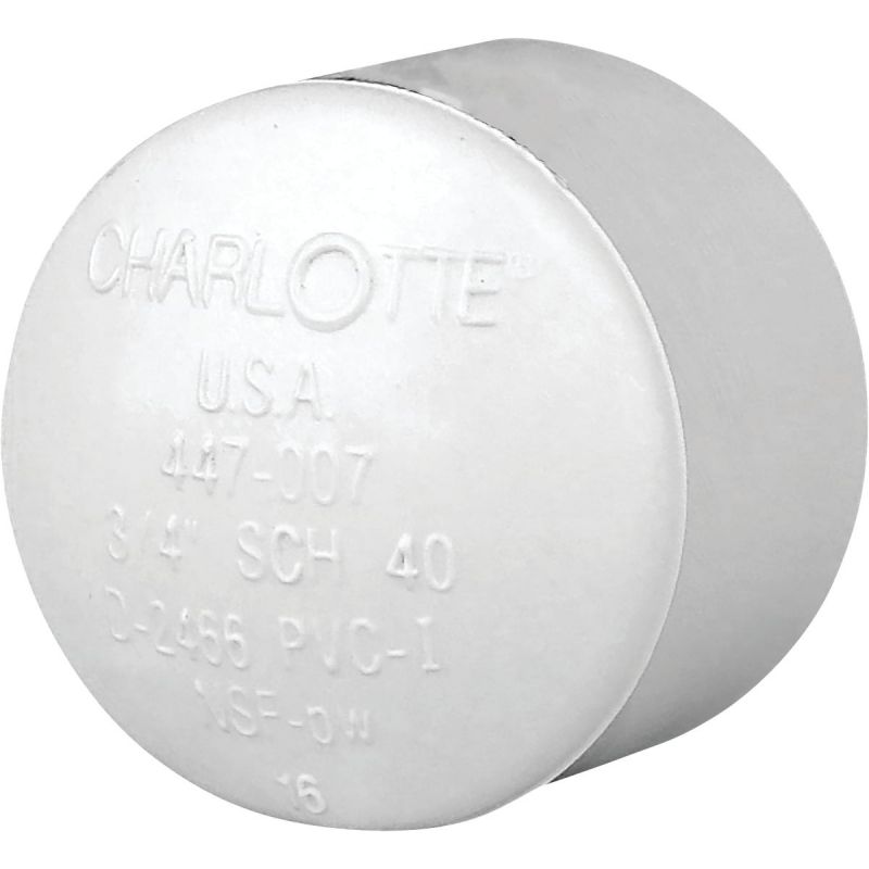 Charlotte Pipe Schedule 40 Slip PVC Cap