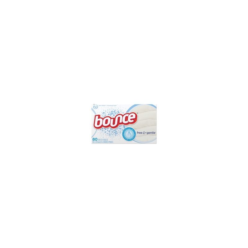 Bounce 82366 Fabric Softener Dryer Sheet (Pack of 9)