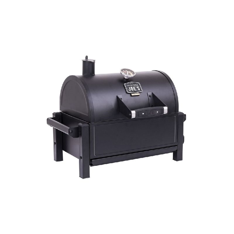 Oklahoma Joe&#039;s 19402088 Rambler Tabletop Charcoal Grill, 218 sq-in Primary Cooking Surface, Black, Steel Body Black