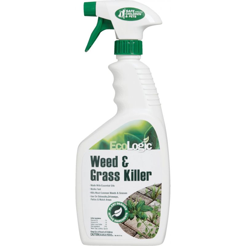 EcoLogic Weed &amp; Grass Killer 24 Oz., Trigger Spray
