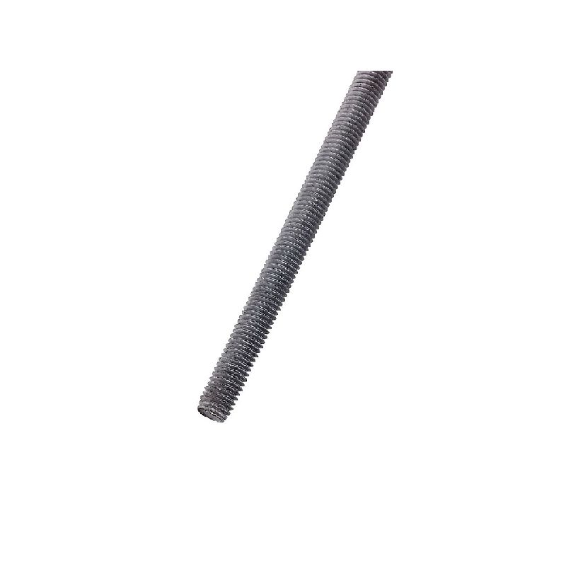 National Hardware N825-008 Threaded Rod, 72 in L, A Grade, Steel, Galvanized, UNC Thread, 2/PK