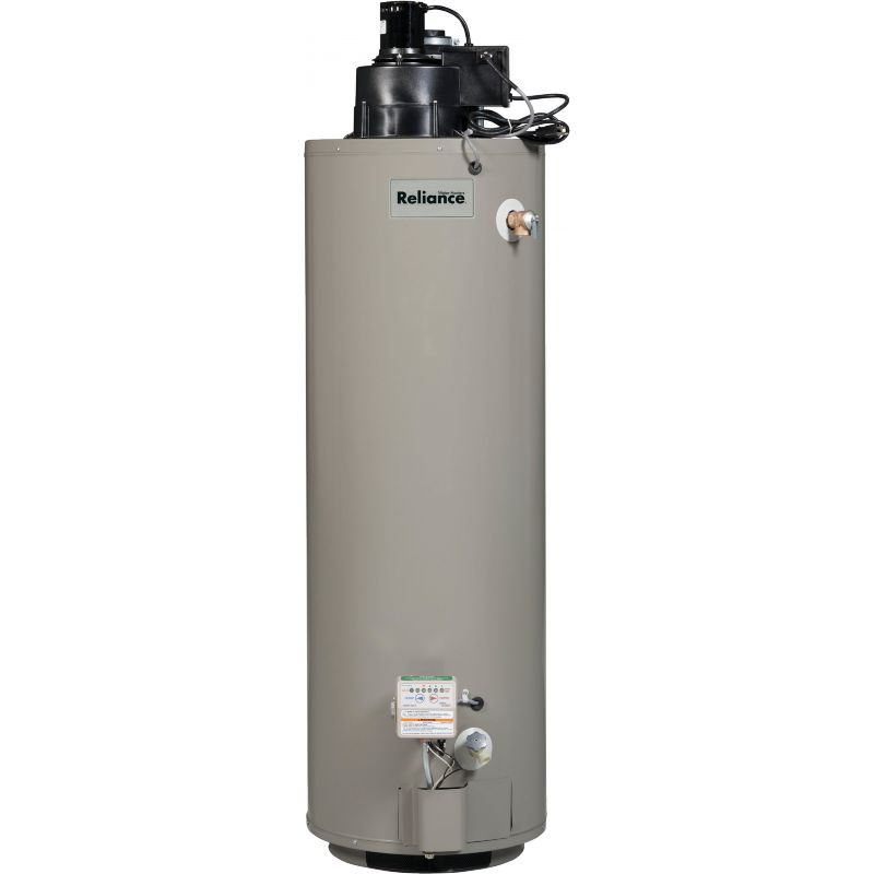 Reliance Natural Gas Water Heater with Power Vent 50 Gal., Tall