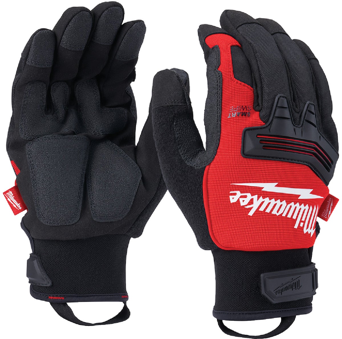 Buy Milwaukee Demolition Winter Gloves XL, Black  Red