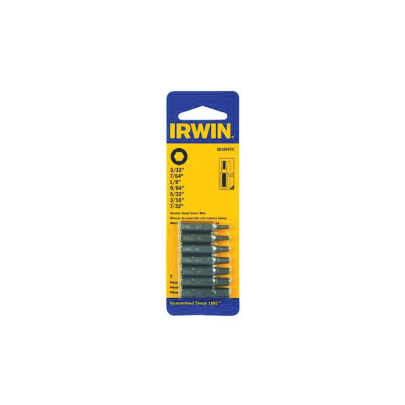 Irwin 3515997C Insert Bit Set, 7-Piece