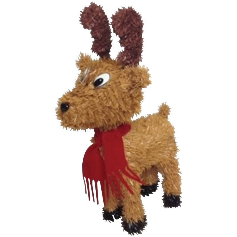 Youngcraft 14 In. Tinsel Reindeer Holiday Decoration (Pack of 6)