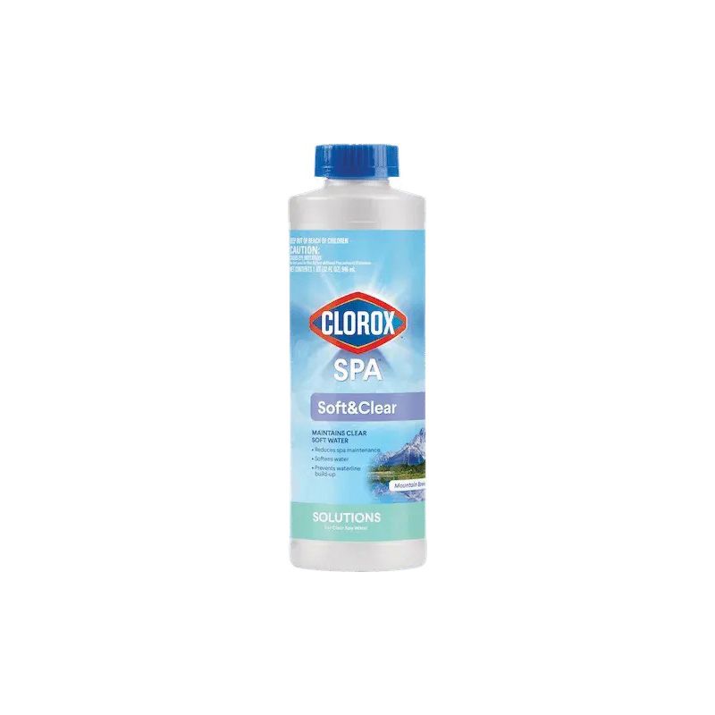 Clorox Pool &amp; Spa 58032CSP Soft and Clear Chemical, 32 oz (Pack of 6)