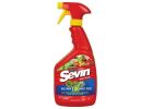Sevin 100547232 Ready-to-Use Insect Killer, Liquid, Spray Application, Garden, 1 qt Bottle White