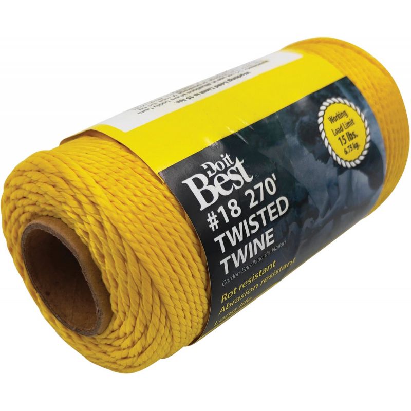 Do it Best Nylon Twine Yellow