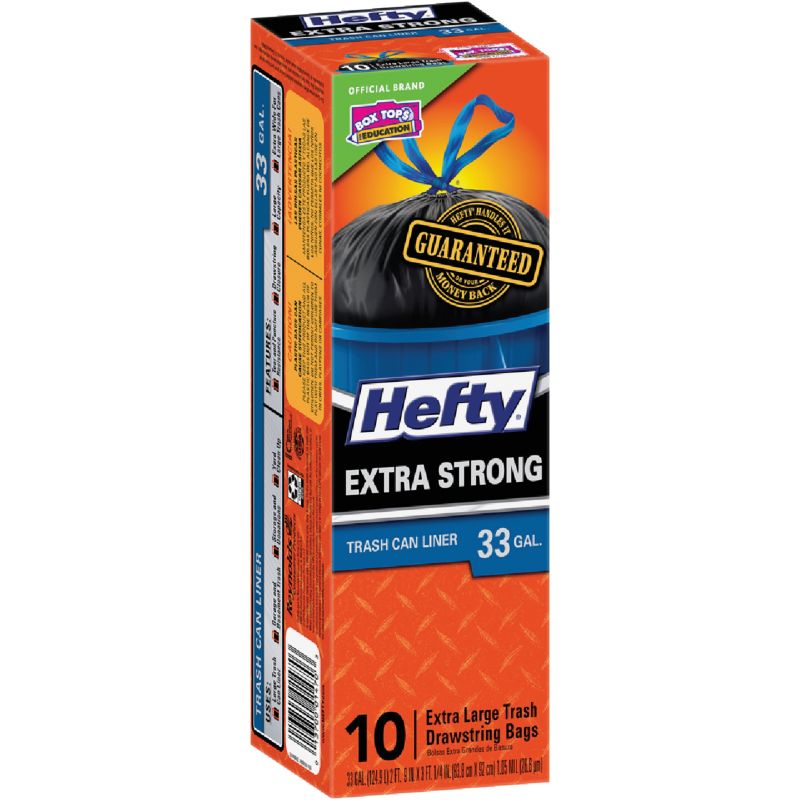 Buy Hefty Strong Extra Large Trash Bag 33 Gal., Black