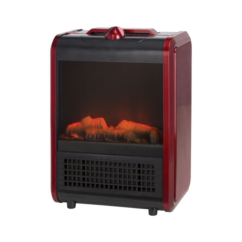 PowerZone Ceramic PTC Heater 120V, 10 A, 120 V, 600/1200 W, 1200W Heating, 2-Heat Settings, Red Red