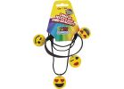 Fun Express Emoji Necklace &amp; Bracelet Set Black &amp; Yellow (Pack of 12)