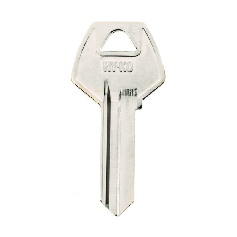 Hy-Ko 11010CO97 Key Blank, Brass, Nickel, For: Corbin Russwin Cabinet, House Locks and Padlocks