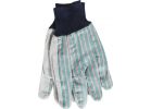 Do it Leather Palm Work Glove L, Gray &amp; Blue