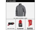 Milwaukee M12 ToughShell Heated Jacket Kit 2XL, Gray