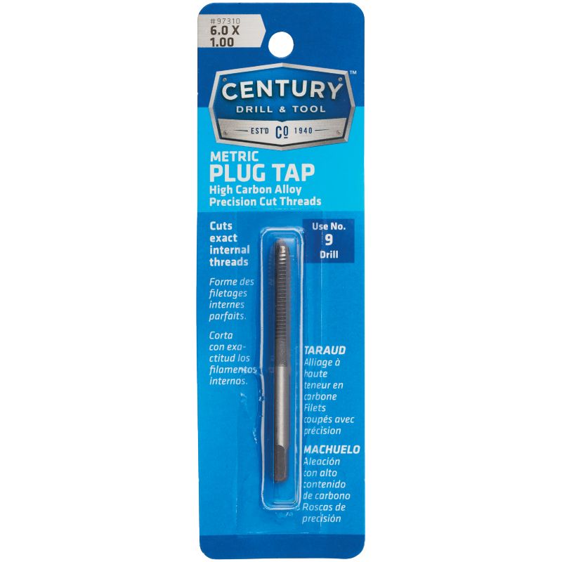 Century Drill &amp; Tool Metric Plug Tap 6.0X1.00