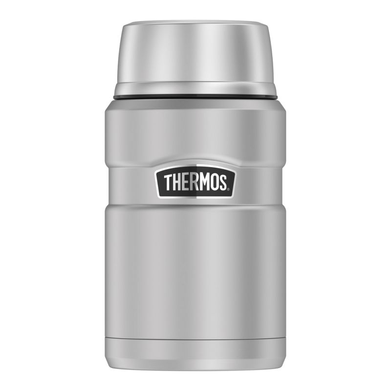 Thermos Stainless King Food Jar, Matte Midnight Blue, 24 Ounce 