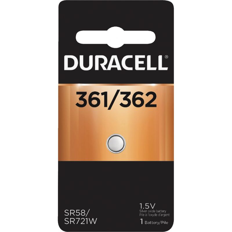 Duracell 361/362 Silver Oxide Button Cell Battery 24 MAh