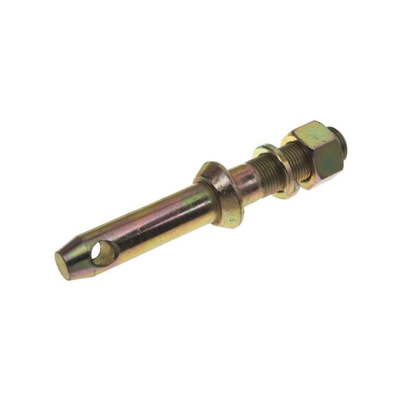 SpeeCo S07021200 Draw Pin, 1-1/8 in Dia Pin, 6-1/8 in OAL, Carbon Steel, Yellow Zinc Dichromate