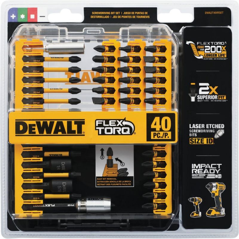 Buy DeWalt 40-Piece Impact Screwdriver Bit Set