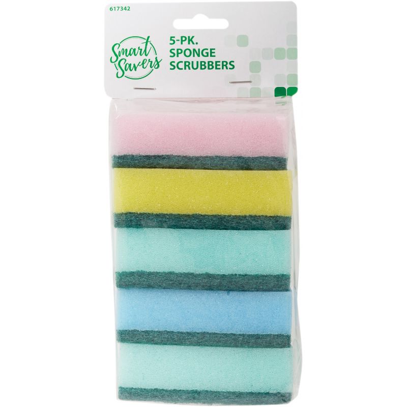 Buy Smart Savers Mesh Sponge Scrubber Assorted (Pack of 12)