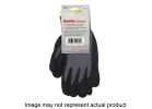 Boss MaxiFlex Ultimate 34-874T/L Seamless Knit Coated Gloves, Unisex, L, 8.7 in L, Knit Wrist Cuff, Nitrile Coating L, Black/Gray