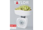 Taylor Large Capacity Kitchen Food Scale 11 Lb.