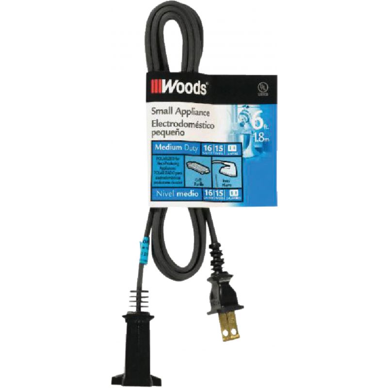 Woods Heater &amp; Appliance Cord Black, 15