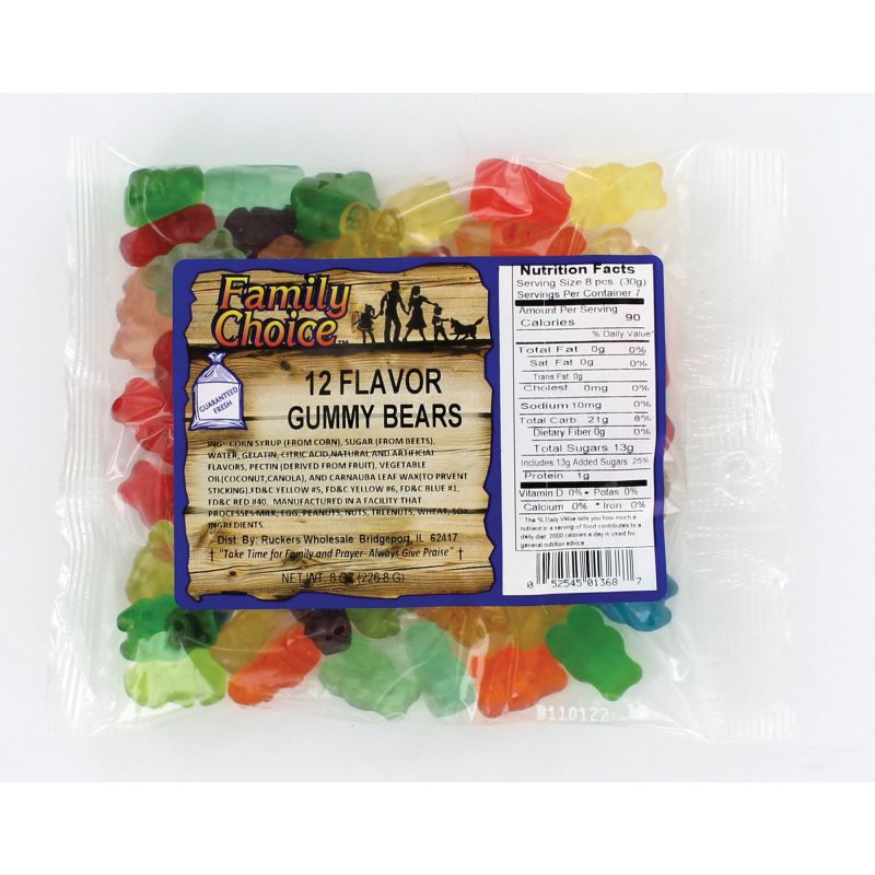Family Choice 1128 Candy, 8.5 oz (Pack of 12)
