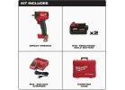 Milwaukee M18 FUEL Lithium-Ion Brushless Compact Impact Wrench w/Friction Ring Kit