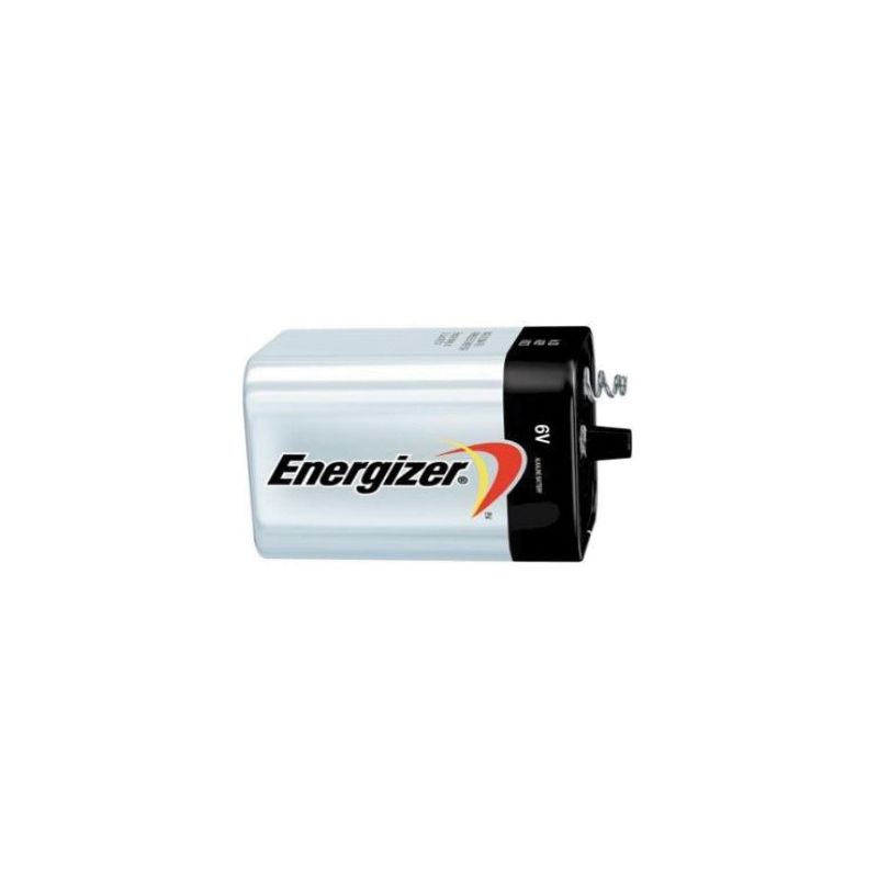 Energizer 529-1 Lantern Battery, 6 VDC Battery, Alkaline, Zinc-Manganese Dioxide