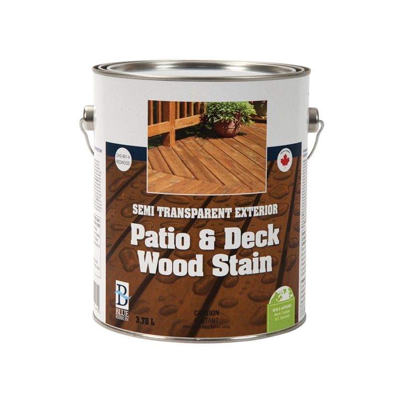 UCP Paints CH3-901-4 Deck and Patio Stain, Redwood Redwood
