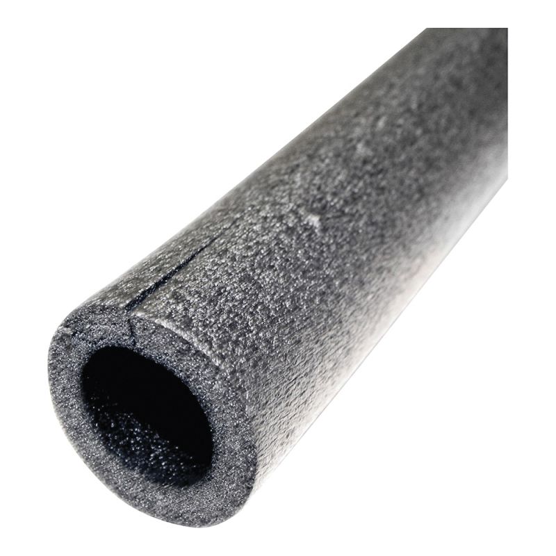 M-D 50148 Pipe Insulation, 6 ft L, Polyethylene, Black, 1/2 in Pipe Black