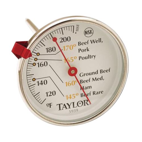 Taylor 5939N 5 1/2 Probe Dial Meat Thermometer