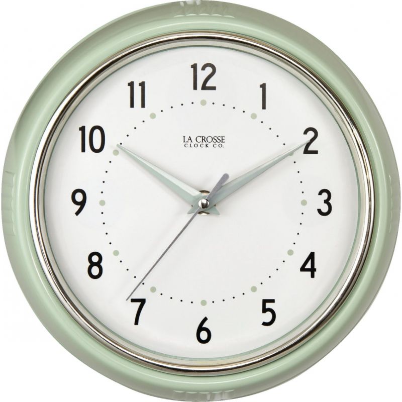 La Crosse Clock Diner Analog Wall Clock