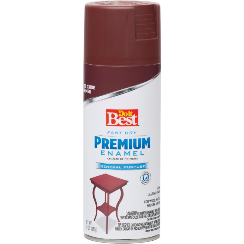 Do it Best Premium Enamel All-Purpose Spray Primer Red, 12 Oz.