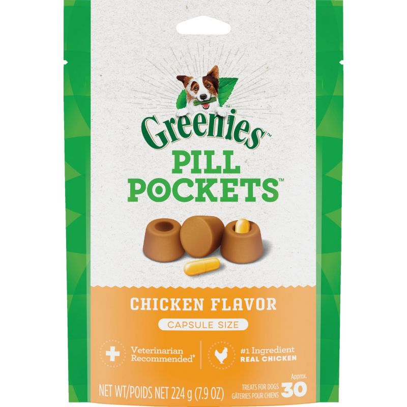 Greenies Pill Pockets Dog Treat 7.9 Oz.