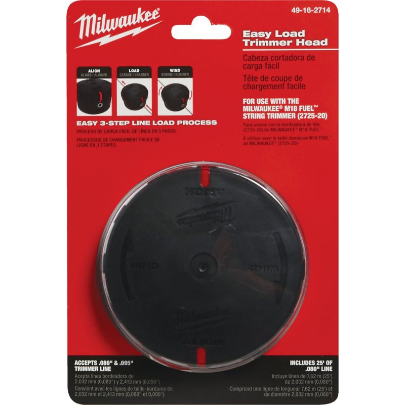 Milwaukee Easy Load Replacement Trimmer Head