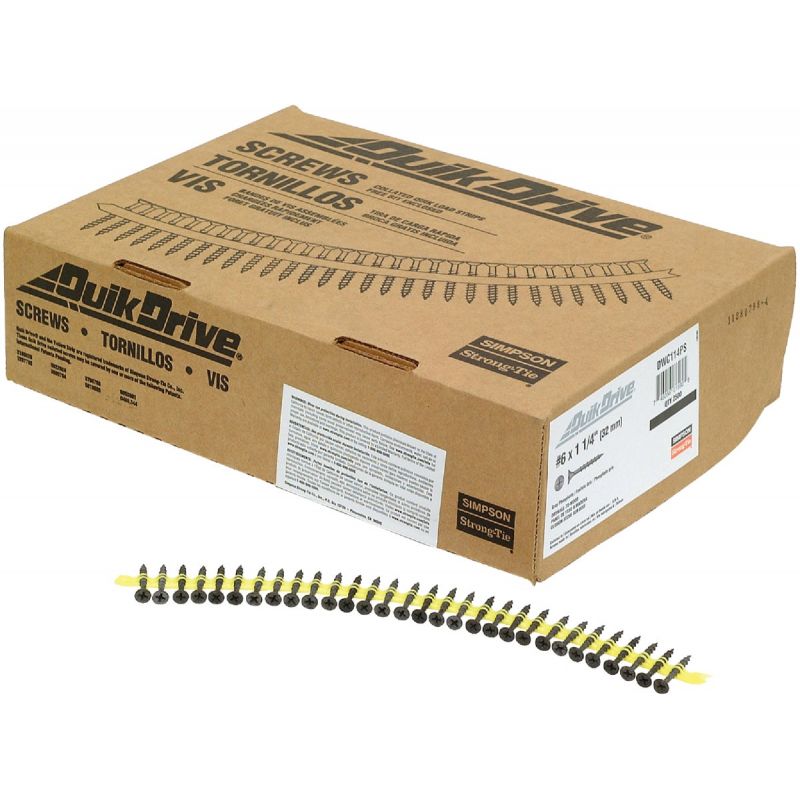Quik Drive Collated Drywall Screw #6