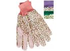 Best Garden Canvas Garden Glove With Knit Cuff 1 Size Fits Most, Assorted
