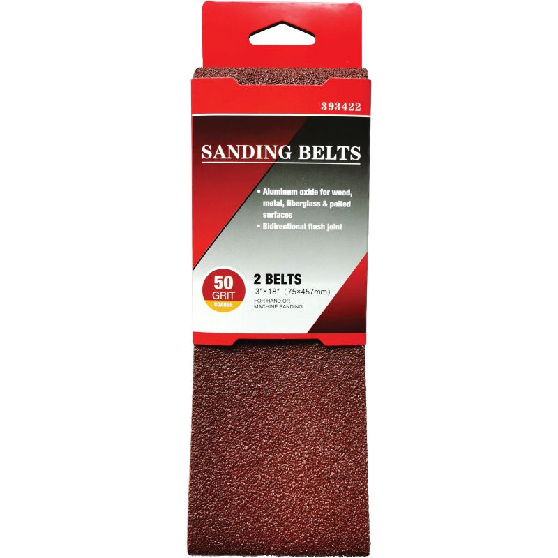 Heavy-Duty Sanding Belt Brown