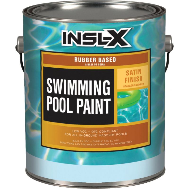 Insl-X Rubber Based Pool Paint White, 1 Gal. (Pack of 2)