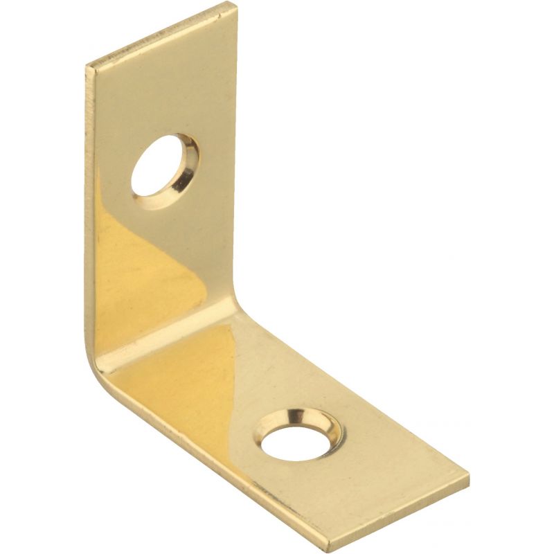 National Catalog V1875 Solid Brass Corner Brace